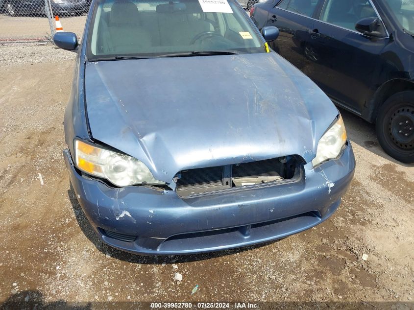 2007 Subaru Legacy 2.5I VIN: 4S3BL616577205983 Lot: 39952780