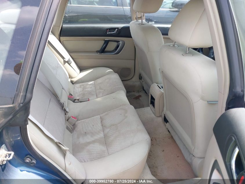 2007 Subaru Legacy 2.5I VIN: 4S3BL616577205983 Lot: 39952780