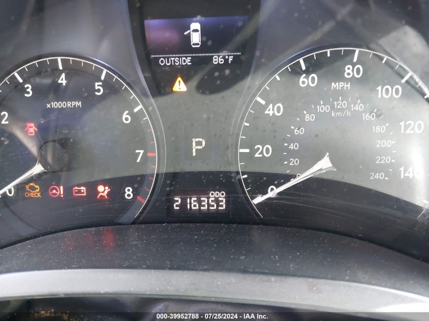 2010 Lexus Rx 350 VIN: 2T2ZK1BA6AC014632 Lot: 39952788