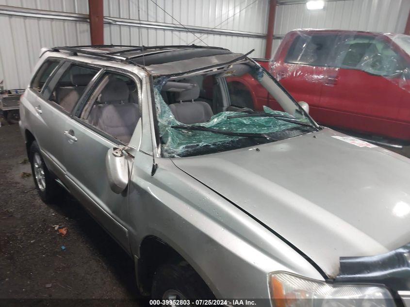 2002 Toyota Highlander Limited V6/V6 VIN: JTEHF21A420067431 Lot: 39952803