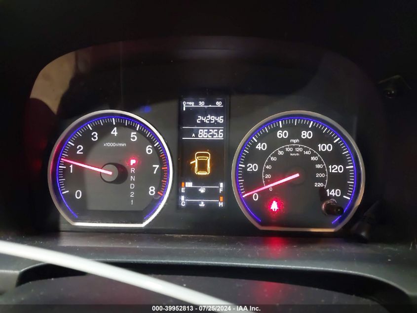 2009 Honda Cr-V Lx VIN: 5J6RE48369L048056 Lot: 39952813