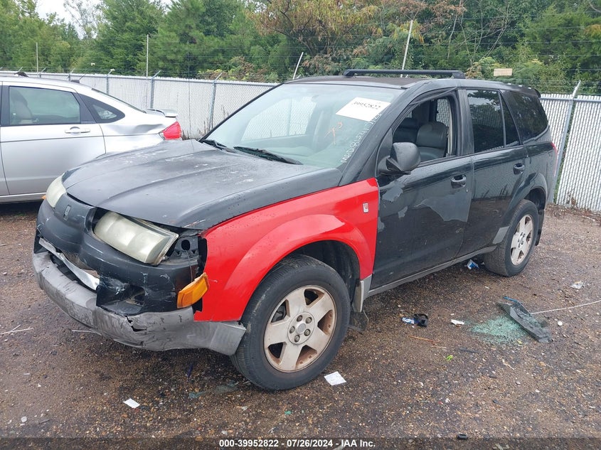 2004 Saturn Vue V6 black suv gasoline 5GZCZ53424S829756 photo #3