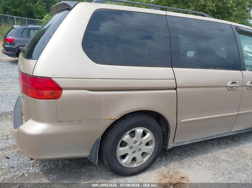 2001 Honda Odyssey Ex VIN: 2HKRL18631H551895 Lot: 39952832