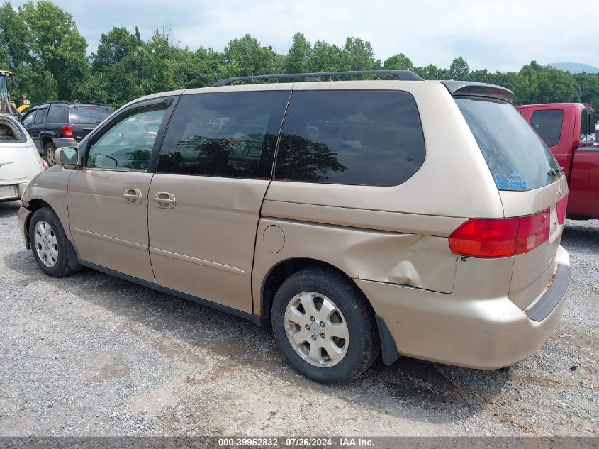 2001 Honda Odyssey Ex VIN: 2HKRL18631H551895 Lot: 39952832