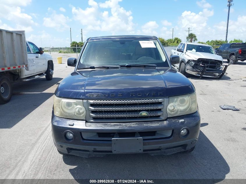 2008 Land Rover Range Rover Sport Hse VIN: SALSF25448A145300 Lot: 39952838