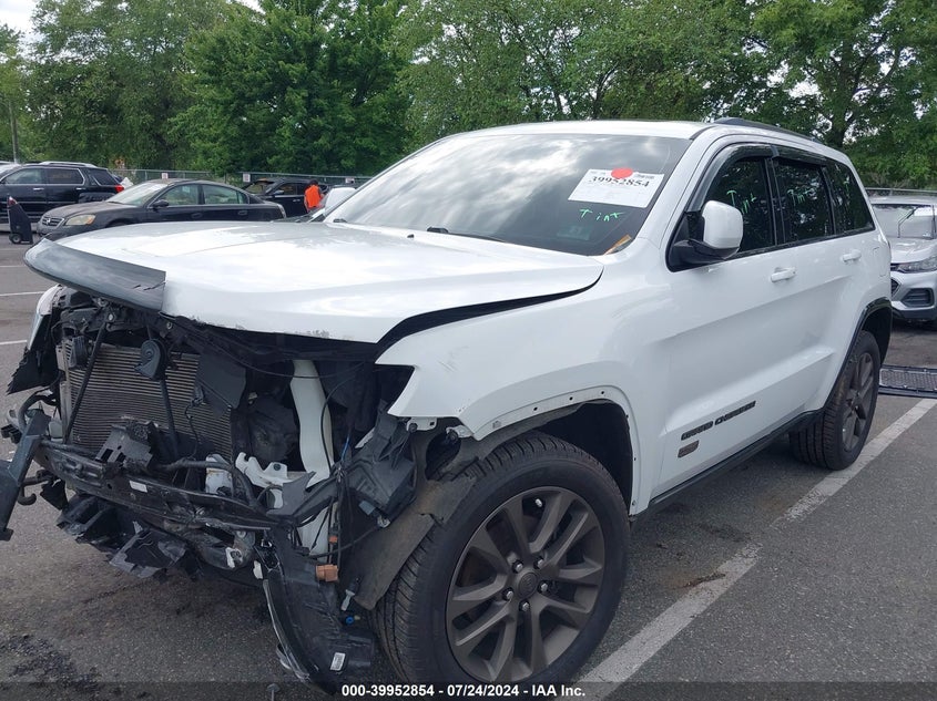 2016 JEEP GRAND CHEROKEE LIMITED 75TH ANNIVERSARY - 1C4RJFBG8GC450702