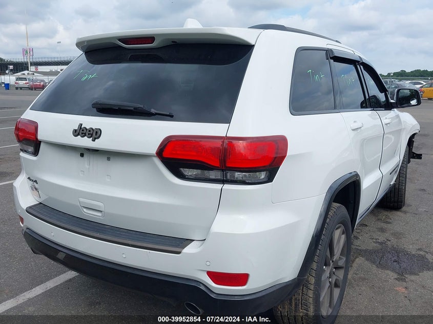 2016 JEEP GRAND CHEROKEE LIMITED 75TH ANNIVERSARY - 1C4RJFBG8GC450702