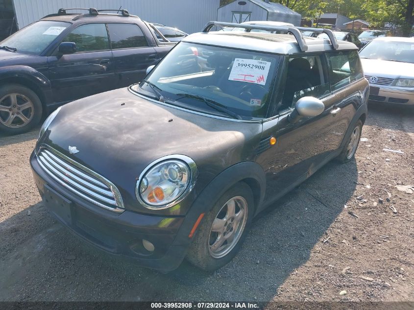 WMWML33588TJ47191 | 2008 MINI COOPER CLUBMAN