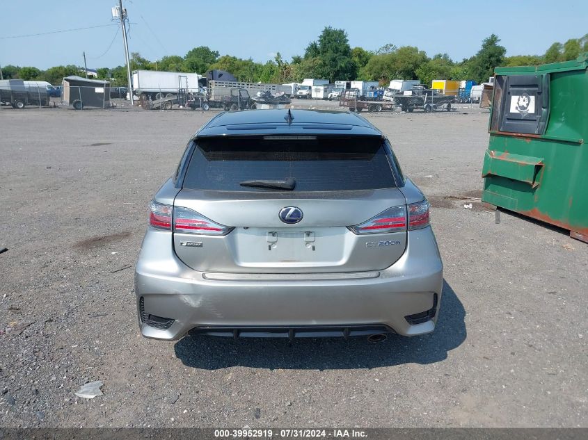 2016 Lexus Ct 200H VIN: JTHKD5BH0G2271005 Lot: 39952919