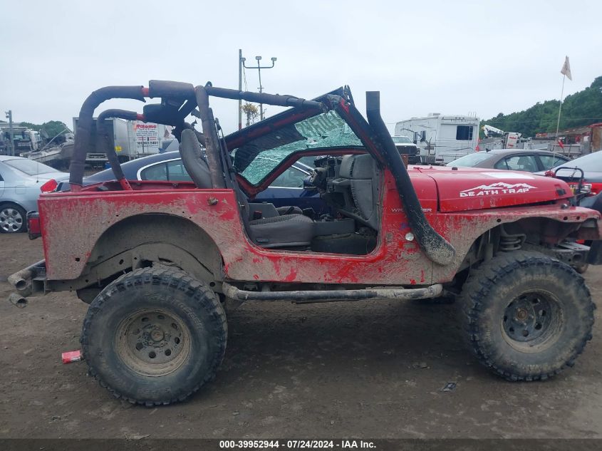 1997 Jeep Wrangler Sport VIN: 1J4FY19S6VP475495 Lot: 39952944