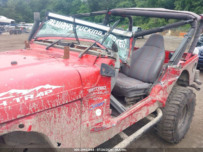 1997 Jeep Wrangler Sport VIN: 1J4FY19S6VP475495 Lot: 39952944