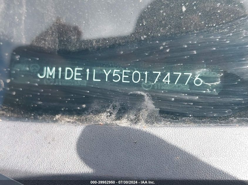 2014 Mazda Mazda2 Touring VIN: JM1DE1LY5E0174776 Lot: 39952950