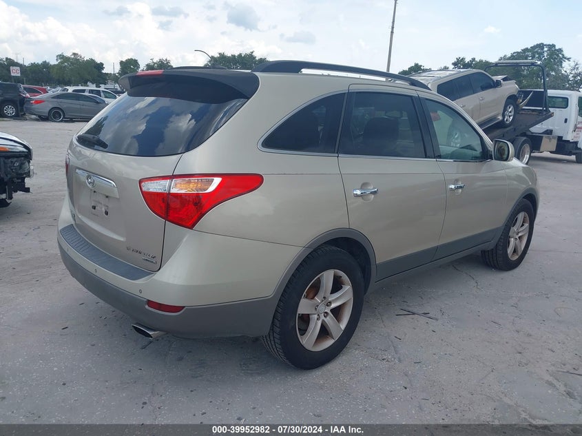 2008 Hyundai Veracruz Gls/Se/Limited VIN: KM8NU13C88U032717 Lot: 39952982