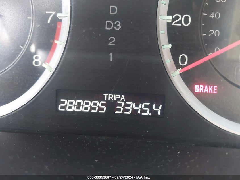 2011 Honda Accord 2.4 Ex-L VIN: 1HGCP2F83BA091801 Lot: 39953007