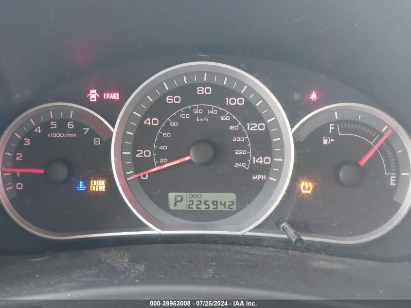 2008 Subaru Impreza 2.5I VIN: JF1GH61668H819451 Lot: 39953008