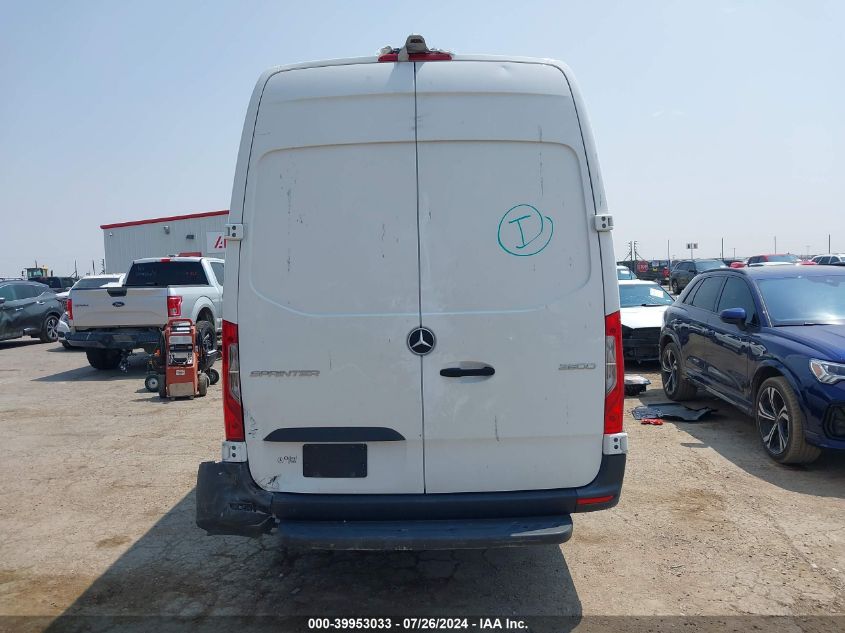 2022 Mercedes-Benz Sprinter 2500 High Roof V6 VIN: W1Y4ECHY5NT111658 Lot: 39953033