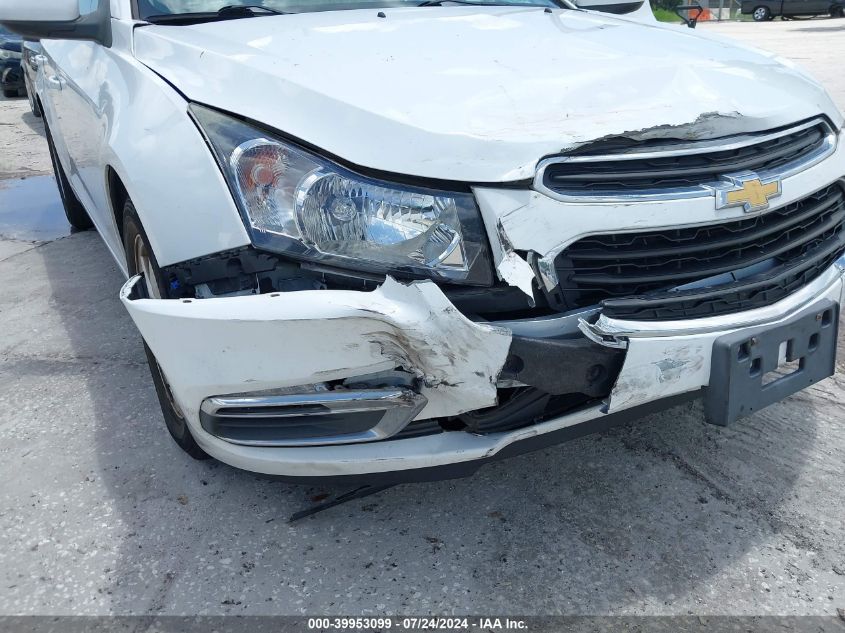 2015 Chevrolet Cruze 1Lt Auto VIN: 1G1PC5SBXF7266250 Lot: 39953099