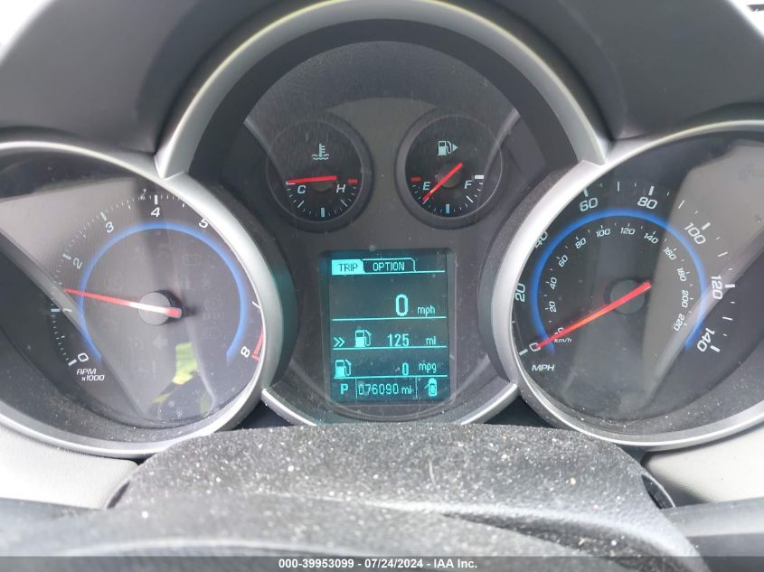 2015 Chevrolet Cruze 1Lt Auto VIN: 1G1PC5SBXF7266250 Lot: 39953099