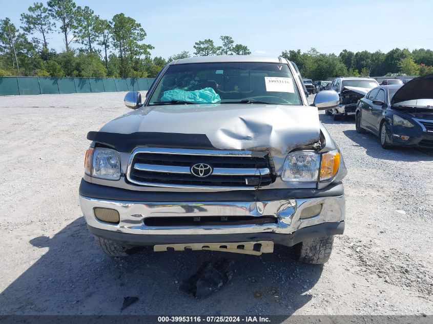 2001 Toyota Tundra Access Cab/Access Cab Sr5 VIN: 5TBRT34161S139348 Lot: 39953116