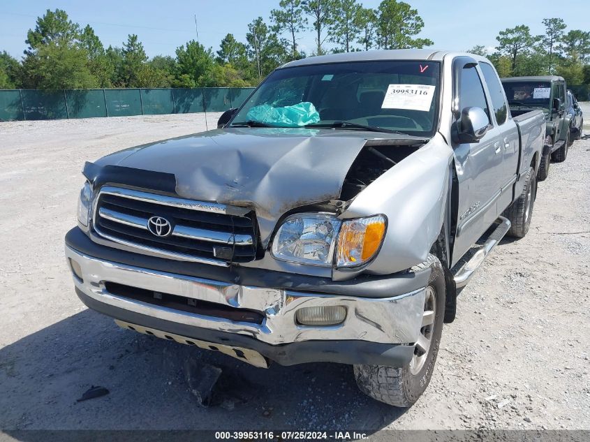 2001 Toyota Tundra Access Cab/Access Cab Sr5 VIN: 5TBRT34161S139348 Lot: 39953116