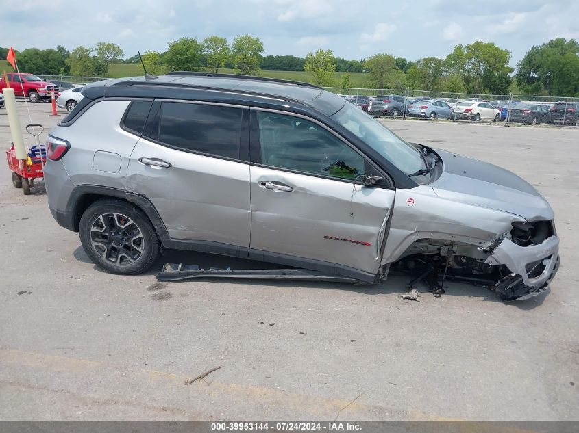 2019 Jeep Compass Trailhawk 4X4 VIN: 3C4NJDDB8KT706953 Lot: 39953144