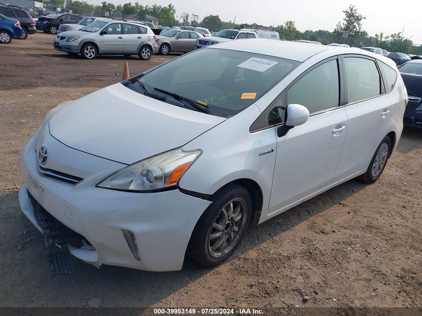 2012 Toyota Prius V VIN: JTDZN3EU9C3087471 Lot: 39953149