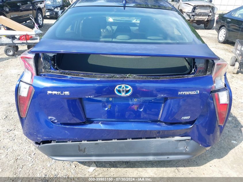 2016 Toyota Prius Two Eco VIN: JTDKARFU5G3503083 Lot: 39953150