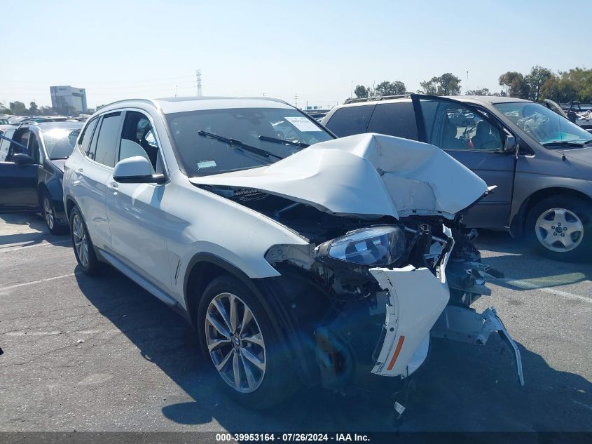 VIN 5UXTR7C52KLF33148 2019 BMW X3, Sdrive30I no.1