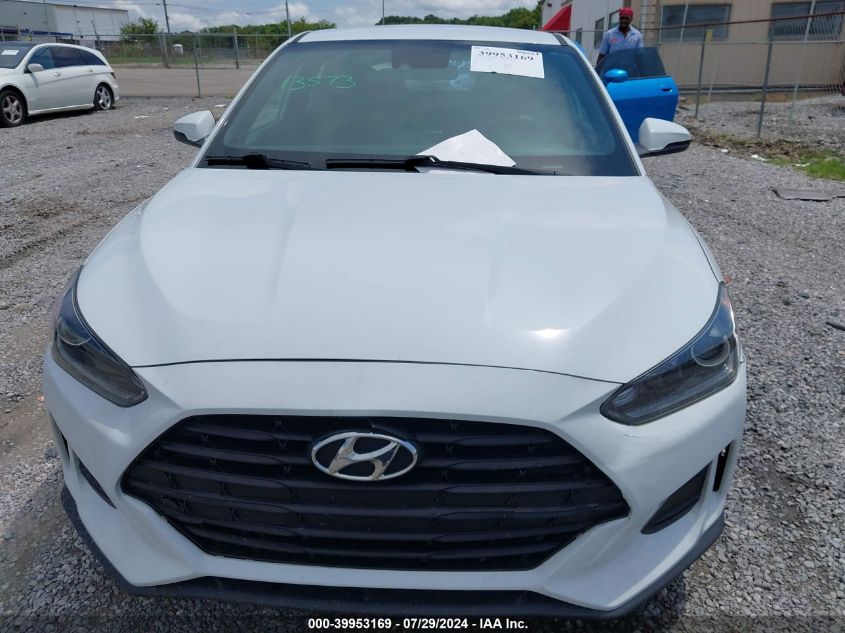 2020 Hyundai Veloster 2.0 VIN: KMHTG6AF4LU023613 Lot: 39953169