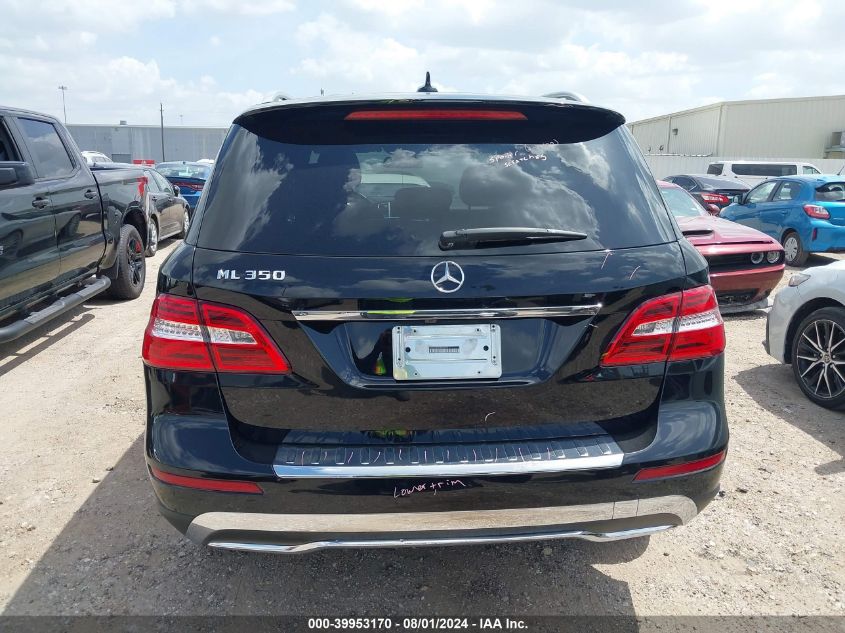 2015 Mercedes-Benz Ml 350 VIN: 4JGDA5JBXFA503979 Lot: 39953170