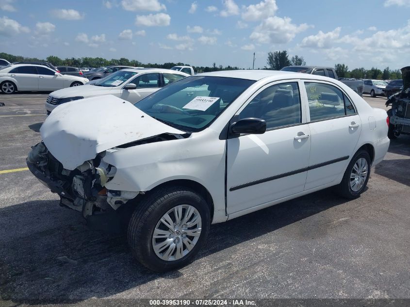 2003 Toyota Corolla VIN: GEDTR32E630051130 Lot: 39953190
