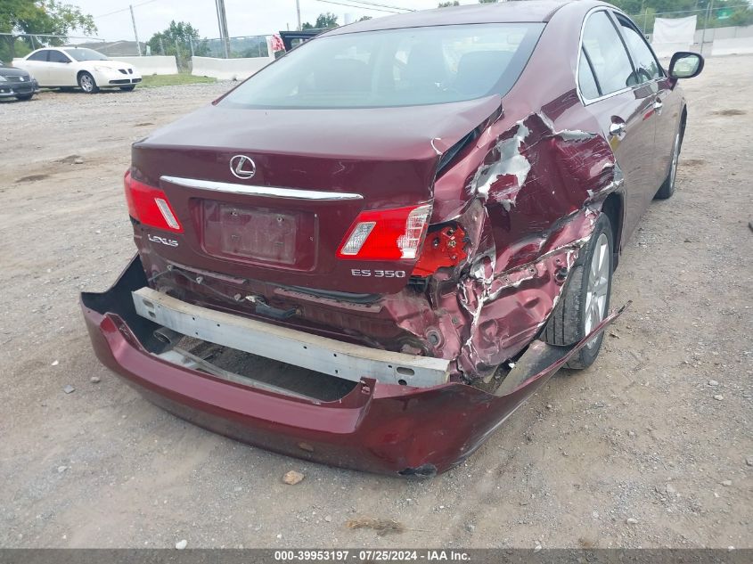 2007 Lexus Es 350 VIN: JTHBJ46G472144505 Lot: 39953197