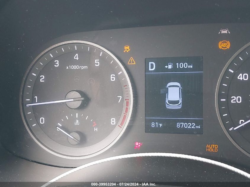 2019 Hyundai Tucson Se VIN: KM8J23A40KU991063 Lot: 39953204