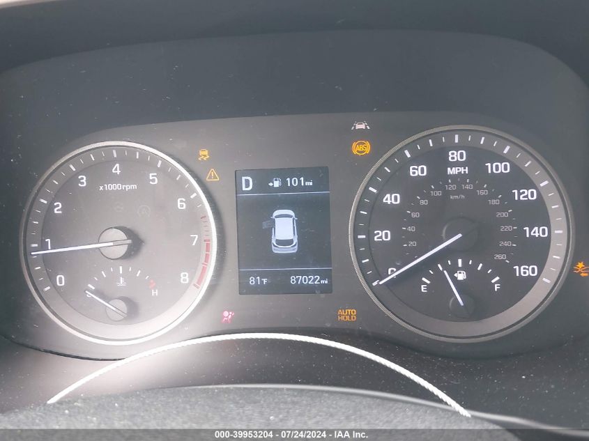 2019 Hyundai Tucson Se VIN: KM8J23A40KU991063 Lot: 39953204