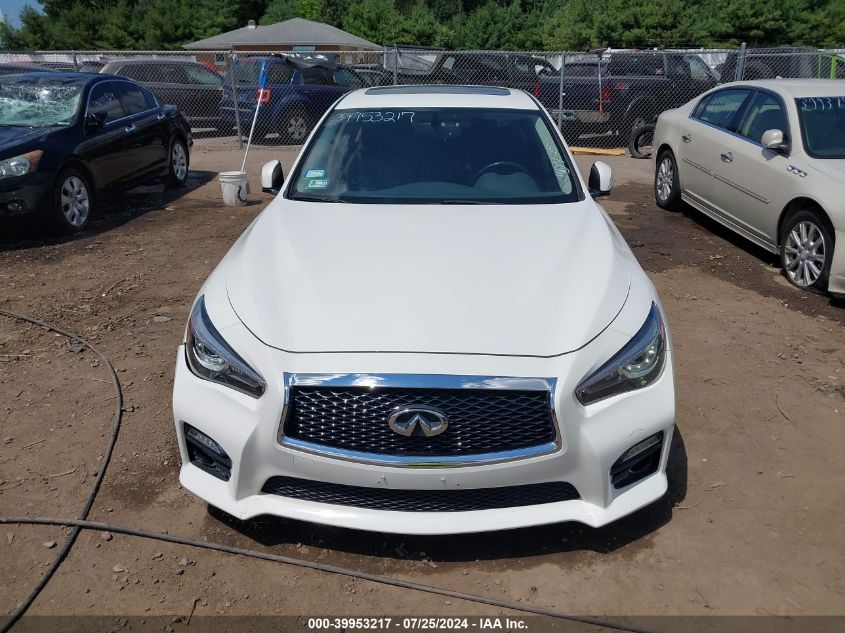 2014 Infiniti Q50 Sport VIN: JN1BV7AR9EM704006 Lot: 39953217