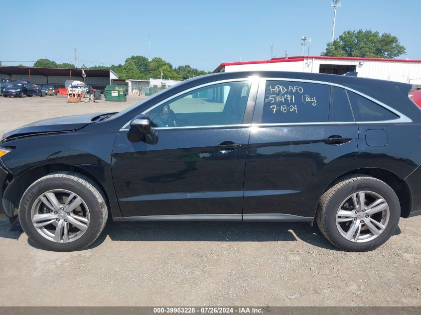 2015 Acura Rdx VIN: 5J8TB4H52FL004154 Lot: 39953228