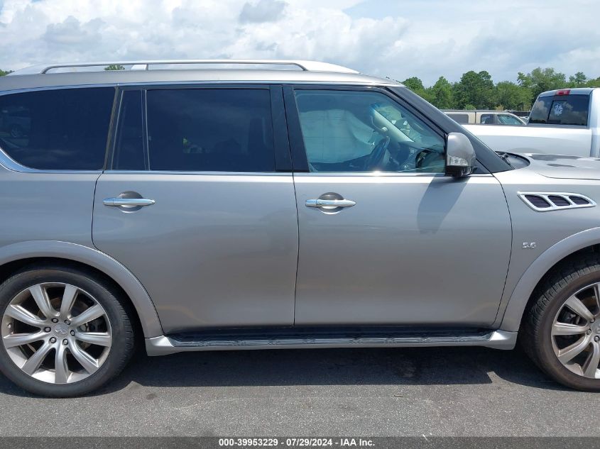 2014 Infiniti Qx80 VIN: JN8AZ2NE8E9062750 Lot: 39953229