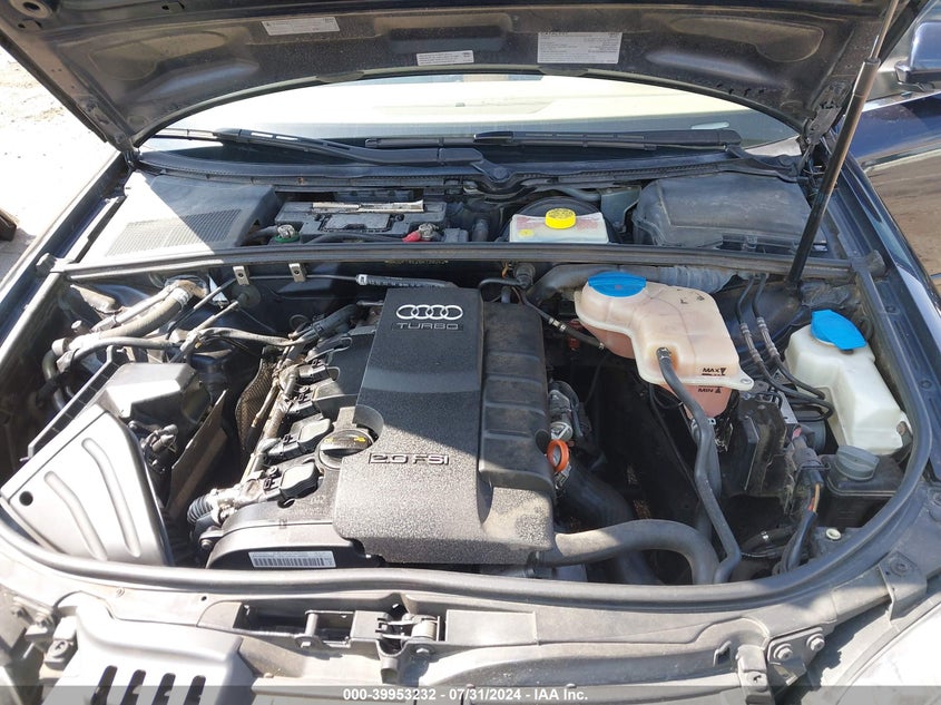 2008 Audi A4 2.0T/2.0T Special Edition VIN: WAUDF78E28A139042 Lot: 39953232