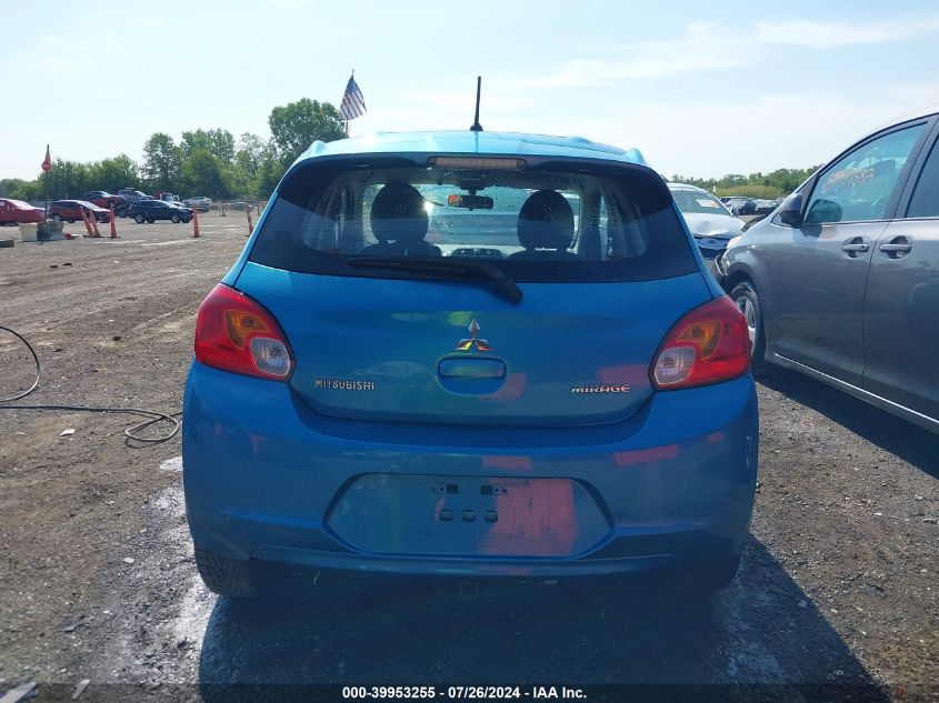 2015 Mitsubishi Mirage De VIN: ML32A3HJ4FH004666 Lot: 39953255