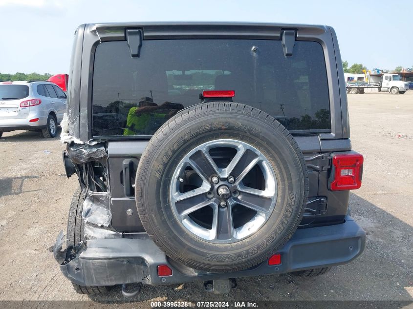 2018 Jeep Wrangler Unlimited Sahara VIN: 1C4HJXEG2JW115342 Lot: 39953281