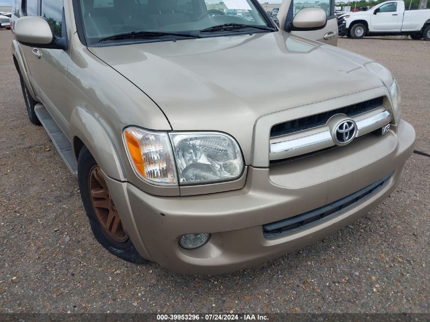 2005 Toyota Sequoia Sr5 V8 VIN: 5TDZT34A65S261544 Lot: 39953296