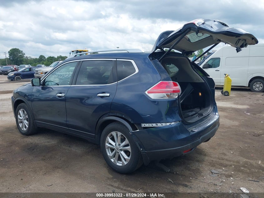 2016 NISSAN ROGUE SV - KNMAT2MV7GP735296