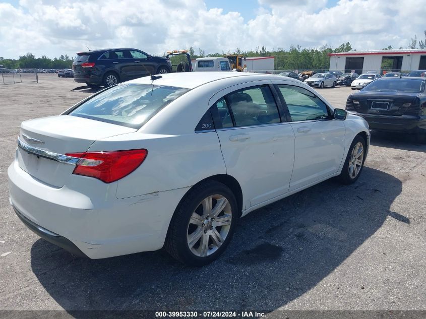 2012 Chrysler 200 Touring VIN: 1C3CCBBG6CN184723 Lot: 39953330