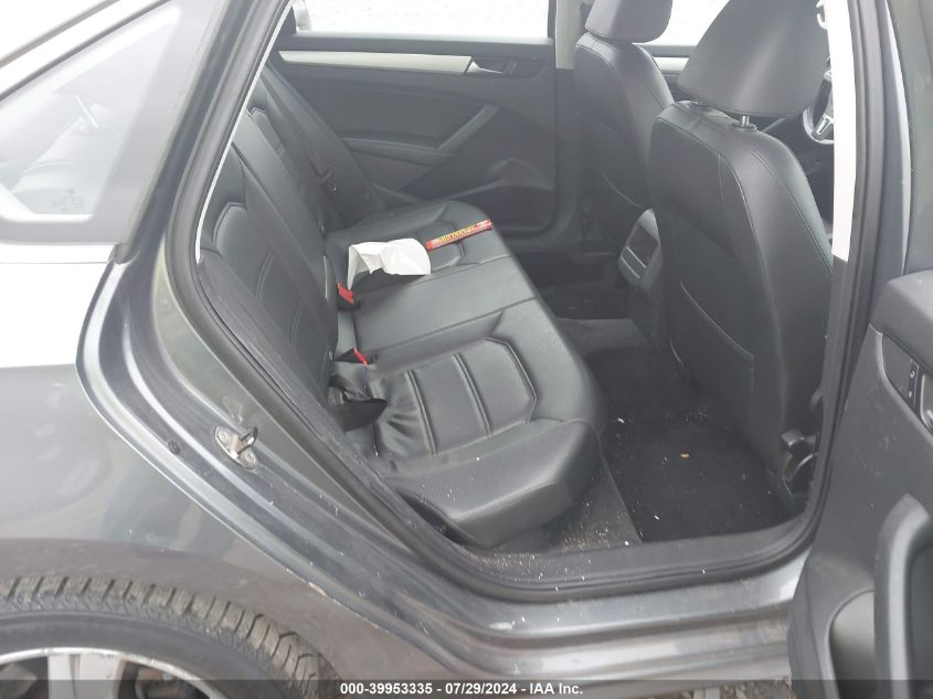 2012 Volkswagen Passat Se VIN: 1VWBH7A3XCC101887 Lot: 39953335