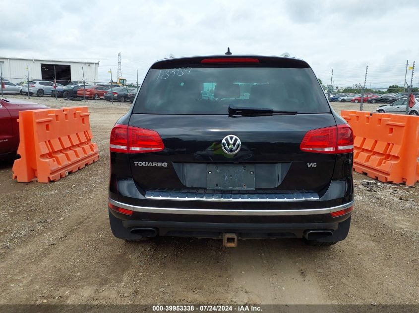 2016 Volkswagen Touareg Vr6 Sport VIN: WVGEF9BP4GD002223 Lot: 39953338