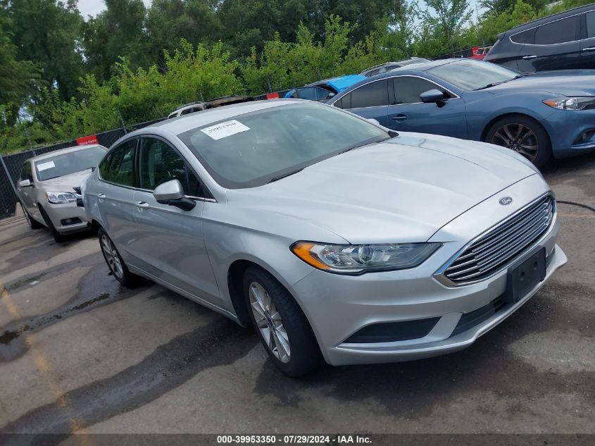 2017 FORD FUSION SE - 3FA6P0H76HR279656