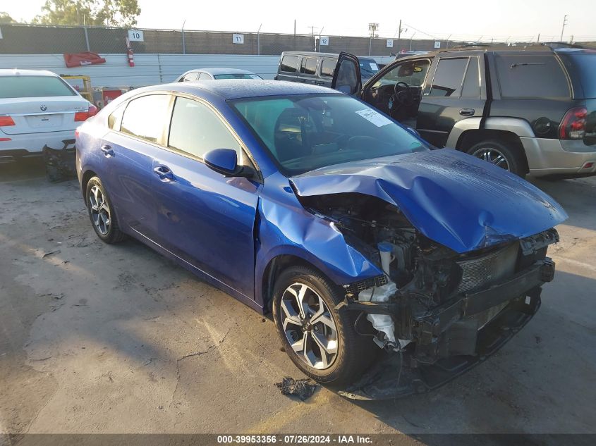 3KPF24AD9KE094001 2019 KIA FORTE - Image 1