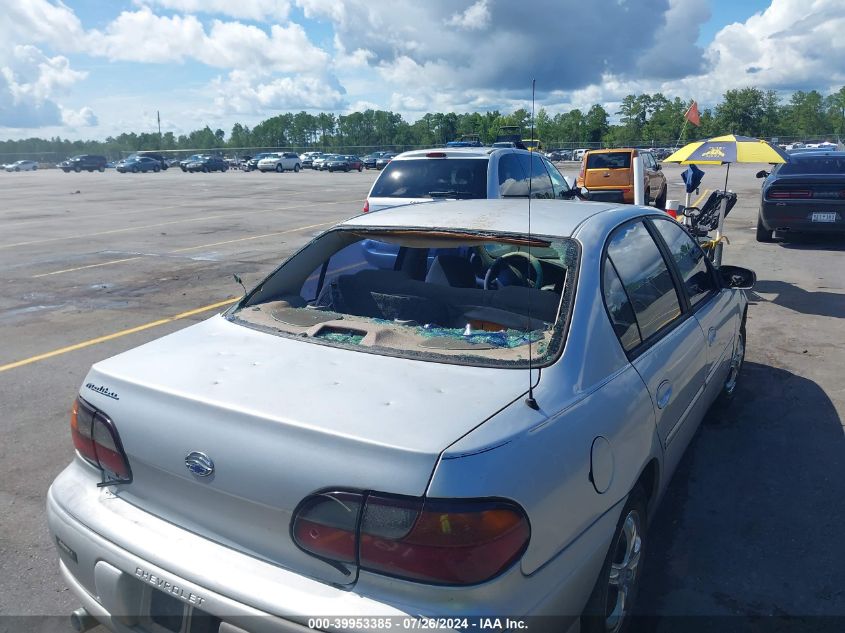 2002 Chevrolet Malibu VIN: 1G1ND52J72M513845 Lot: 39953385