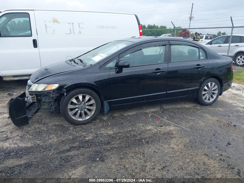 2009 Honda Civic Ex VIN: 2HGFA168X9H340521 Lot: 39953396