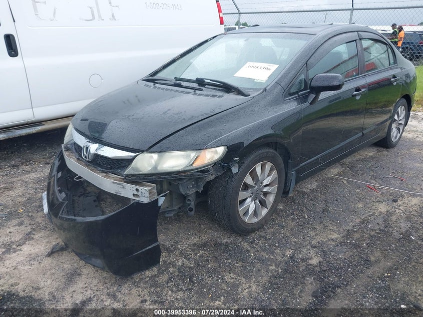 2009 Honda Civic Ex VIN: 2HGFA168X9H340521 Lot: 39953396